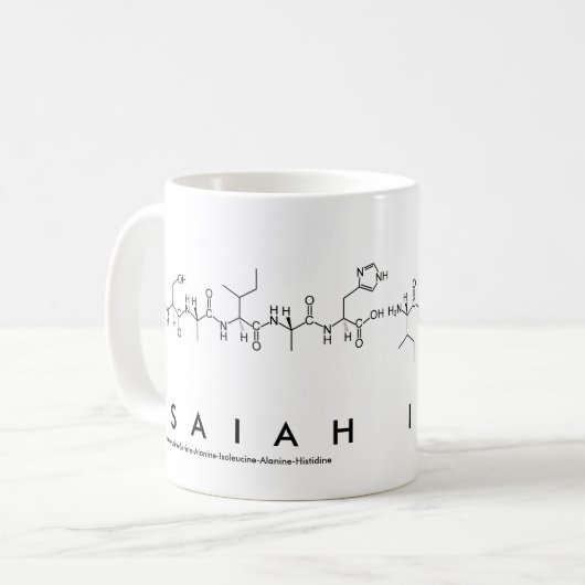 Isaiah peptide name mok (Voorkant links)