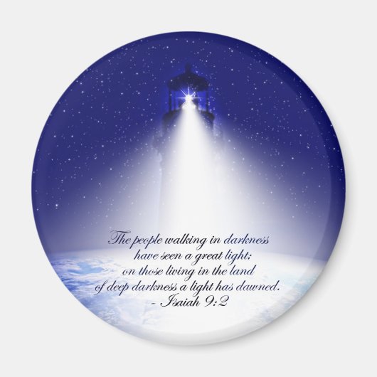 Isaiah Schrift magneet (Voorkant)