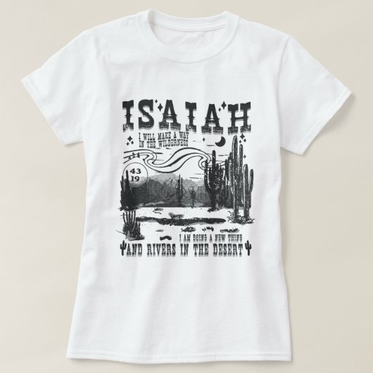 isaiah t-shirt (Design voorkant)