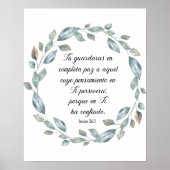 Isaias 26 poster (Voorkant)