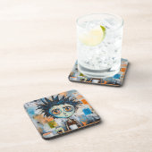 Isak Inkwell maandagochtend grillen Bier Onderzetter (Rechterzijde)