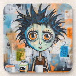 Isak Inkwell maandagochtend grillen Bier Onderzetter