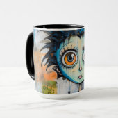 Isak Inkwell maandagochtend grillen Mok (Voorkant links)