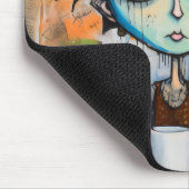 Isak Inkwell maandagochtend grillen Muismat (Hoek)