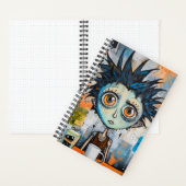 Isak Inkwell maandagochtend grillen Notitieboek (Binnen)