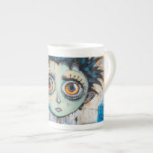 Isak Inkwell maandagochtend grillen Porselein Kop (Voorkant rechts)