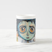 Isak Inkwell maandagochtend grillen Porselein Kop (Voorkant)