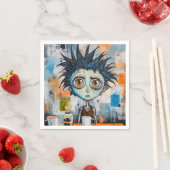 Isak Inkwell maandagochtend grillen Servet (Insitu)