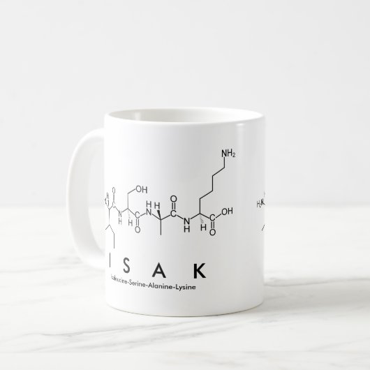 Isak peptide name mok (Voorkant links)