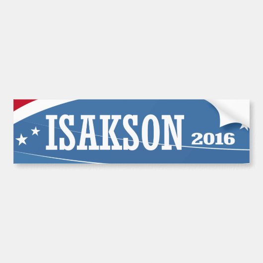 Isakson - Johnny Isakson 2016 Bumpersticker (Voorkant)