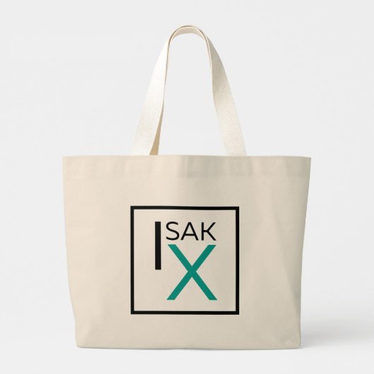 ISAKx-Canvas tas (Achterkant)