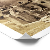 Isambard Kingdom Brunel (1806-59) naast de "Grea" Poster (Hoek)