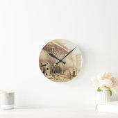 Isambard Kingdom Brunel (1806-59) naast de "Grea" Ronde Klok (Huis)