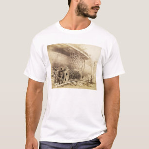 Isambard Kingdom Brunel (1806-59) naast de "Grea" T-shirt