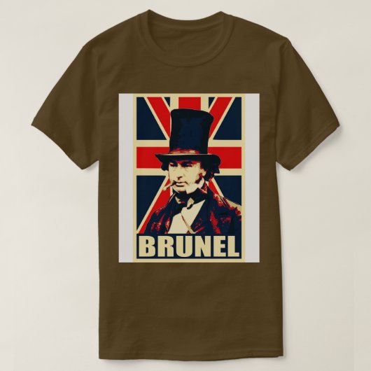 Isambard Kingdom Brunel 1 T-shirt (Design voorkant)