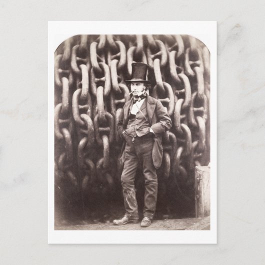 Isambard Kingdom Brunel, die voor de Briefkaart (Voorkant)