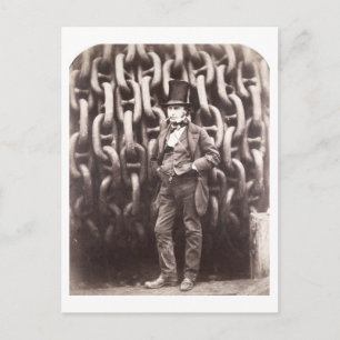 Isambard Kingdom Brunel, die voor de Briefkaart