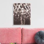 Isambard Kingdom Brunel, die voor de Canvas Afdruk (Insitu (Woonkamer))