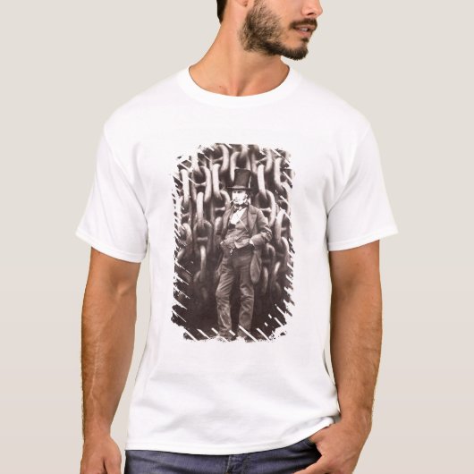 Isambard Kingdom Brunel, die voor de T-shirt (Voorkant)