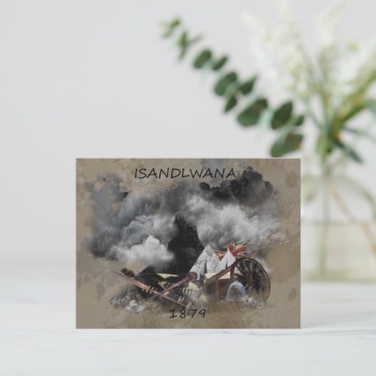 Isandlwana Battle 1879 Briefkaart (Staand voorkant)