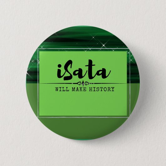 iSata-ronde Ronde Button 5,7 Cm (Voorkant)