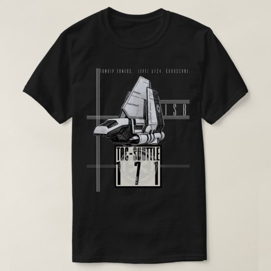 ISB TAC SHUTTLE T-SHIRT (Design voorkant)