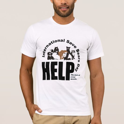 ISBD HELP T-SHIRT (Voorkant)
