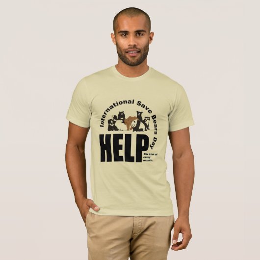 ISBD HELP T-SHIRT (Voorkant volledig)