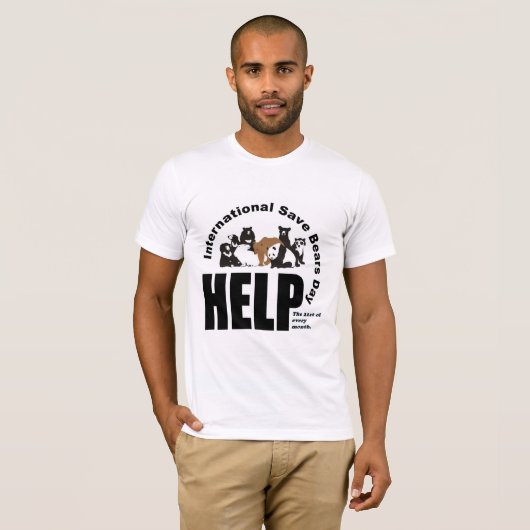ISBD HELP T-SHIRT (Voorkant volledig)