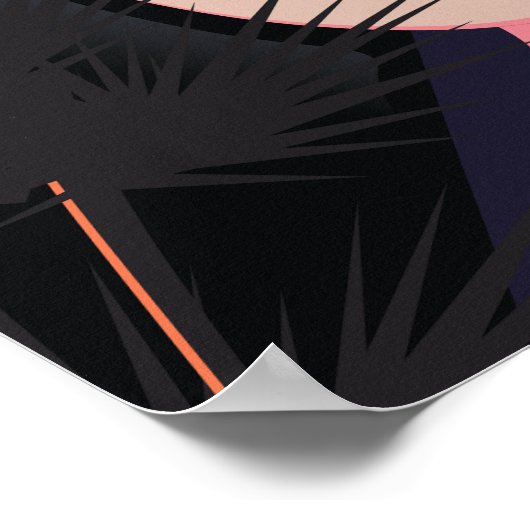 Ischgl Austria  ski poster. Poster (Hoek)