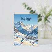 Ischgl Oostenrijk Briefkaart (Staand voorkant)