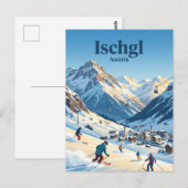 Ischgl Oostenrijk Briefkaart (Voorkant / Achterkant)