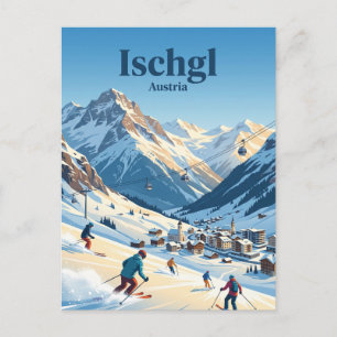 Ischgl Oostenrijk Briefkaart