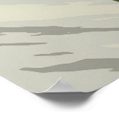 Ischgl Oostenrijk Snowboarden Reisposter Poster (Hoek)