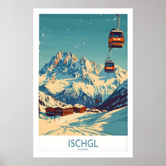 Ischgl Ski Poster 1 (Voorkant)