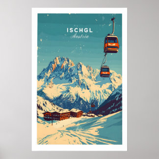 Ischgl Ski Print 1