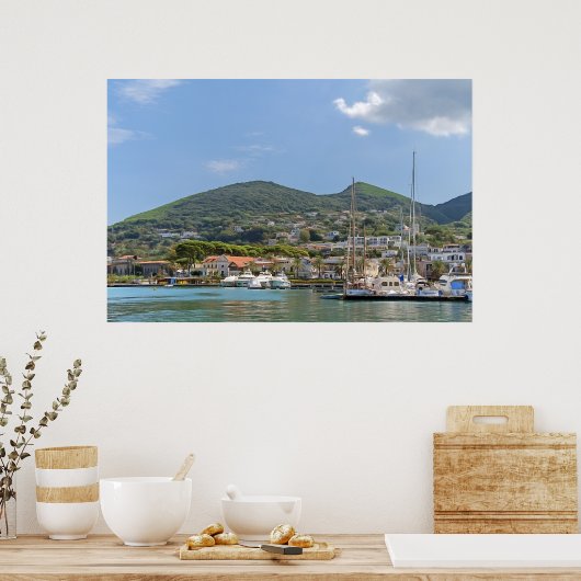 Ischia. #4 poster (Keuken)