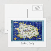Ischia, briefkaart Italië (Voorkant / Achterkant)