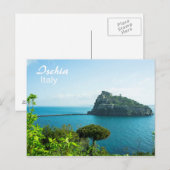 Ischia, Castello Aragonese - Briefkaart (Voorkant / Achterkant)