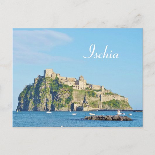 Ischia, Castello Aragonese - Briefkaart (Voorkant)