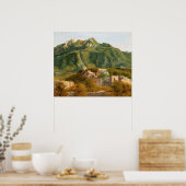 Ischia - de la Gourdaine Fine Art Poster (Keuken)