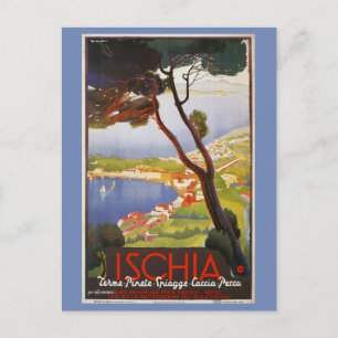 Ischia Island Italië zomerreis Briefkaart
