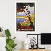 Ischia Island Italië zomerreis Poster (Thuiskantoor)