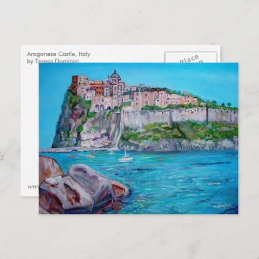 Ischia, Italië - Briefkaart (Voorkant / Achterkant)