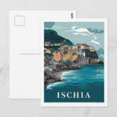 Ischia Italië Briefkaart (Voorkant / Achterkant)