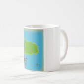 Ischia Italië reisposter Koffiemok (Voorkant rechts)
