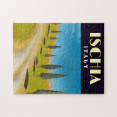 Ischia Italië reisposter Legpuzzel (Horizontaal)