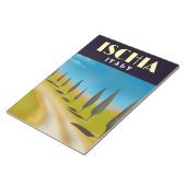 Ischia Italië reisposter Notitieblok (Schuin)