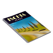 Ischia Italië reisposter Notitieboek (Rechterzijde)