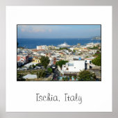 Ischia, Italië vierkant Poster (Voorkant)